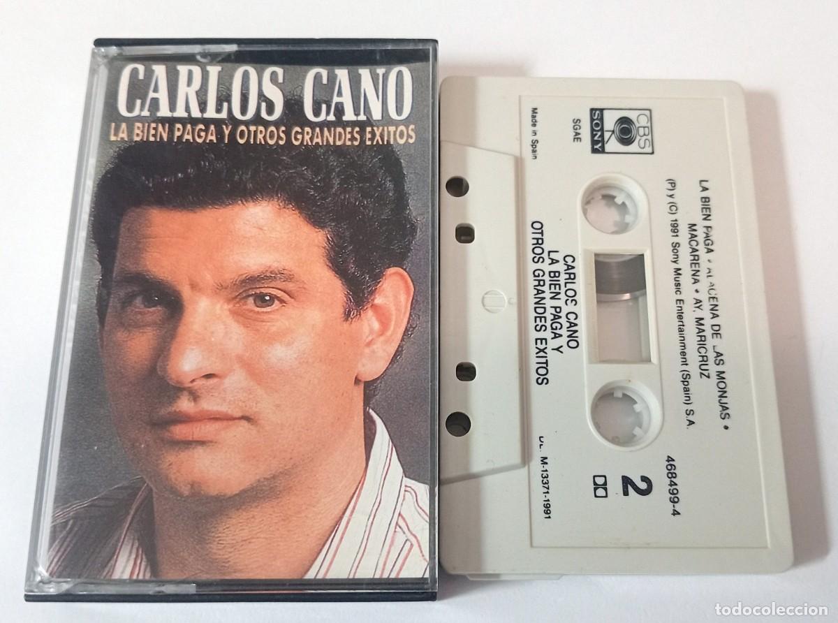 Casetes antiguos: CASSETTE CARLOS CANO - LA BIEN PAG&Aacute; - Foto 1