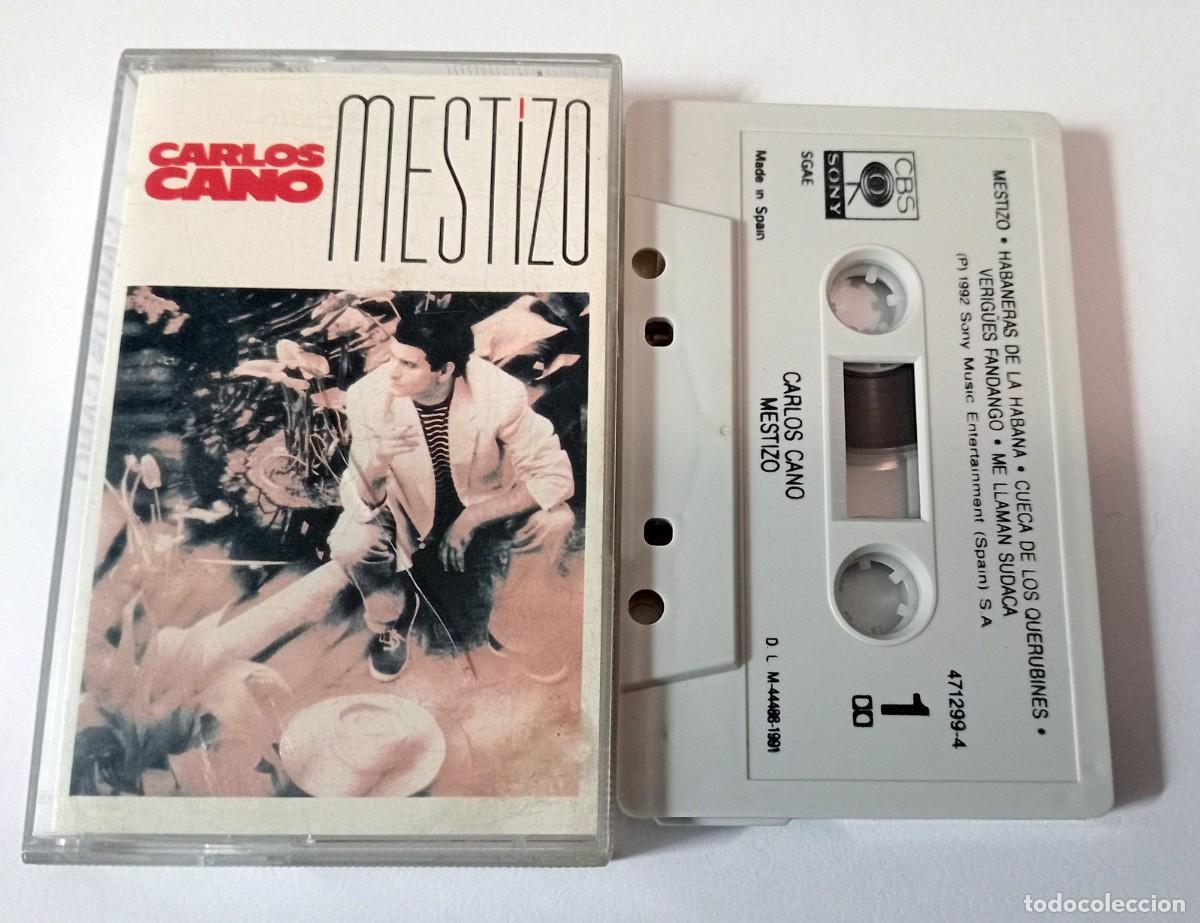 Casetes antiguos: CASSETTE CARLOS CANO - MESTIZO - Foto 1