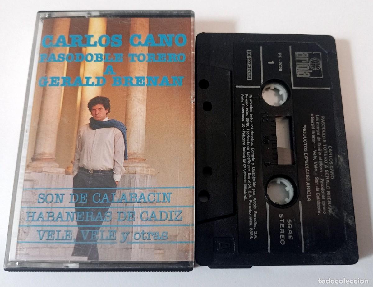 Casetes antiguos: CASSETTE CARLOS CANO - PASODOBLE TORERO - Foto 1