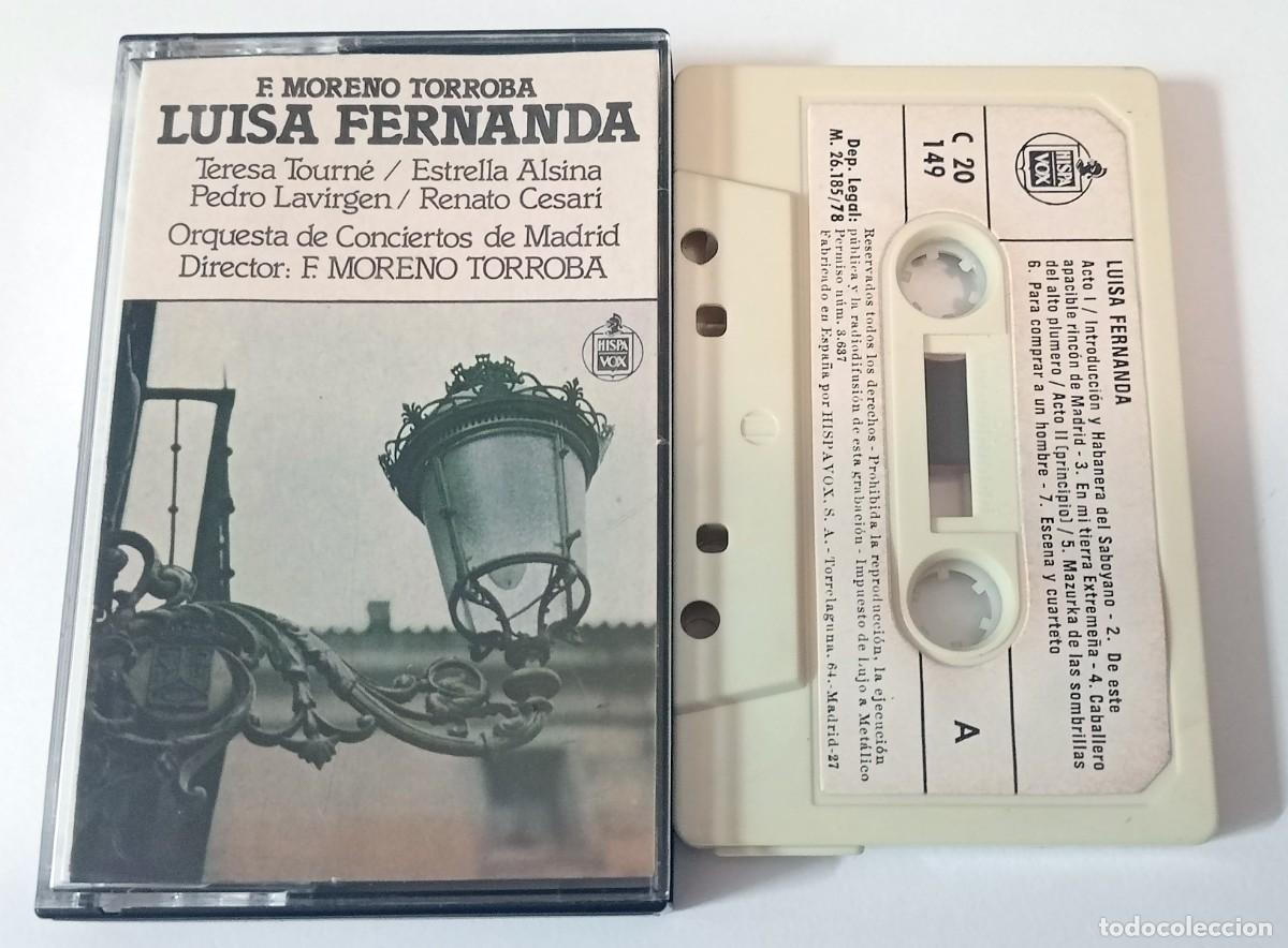 Casetes antiguos: CASSETTE LUISA FERNANDA - Foto 1