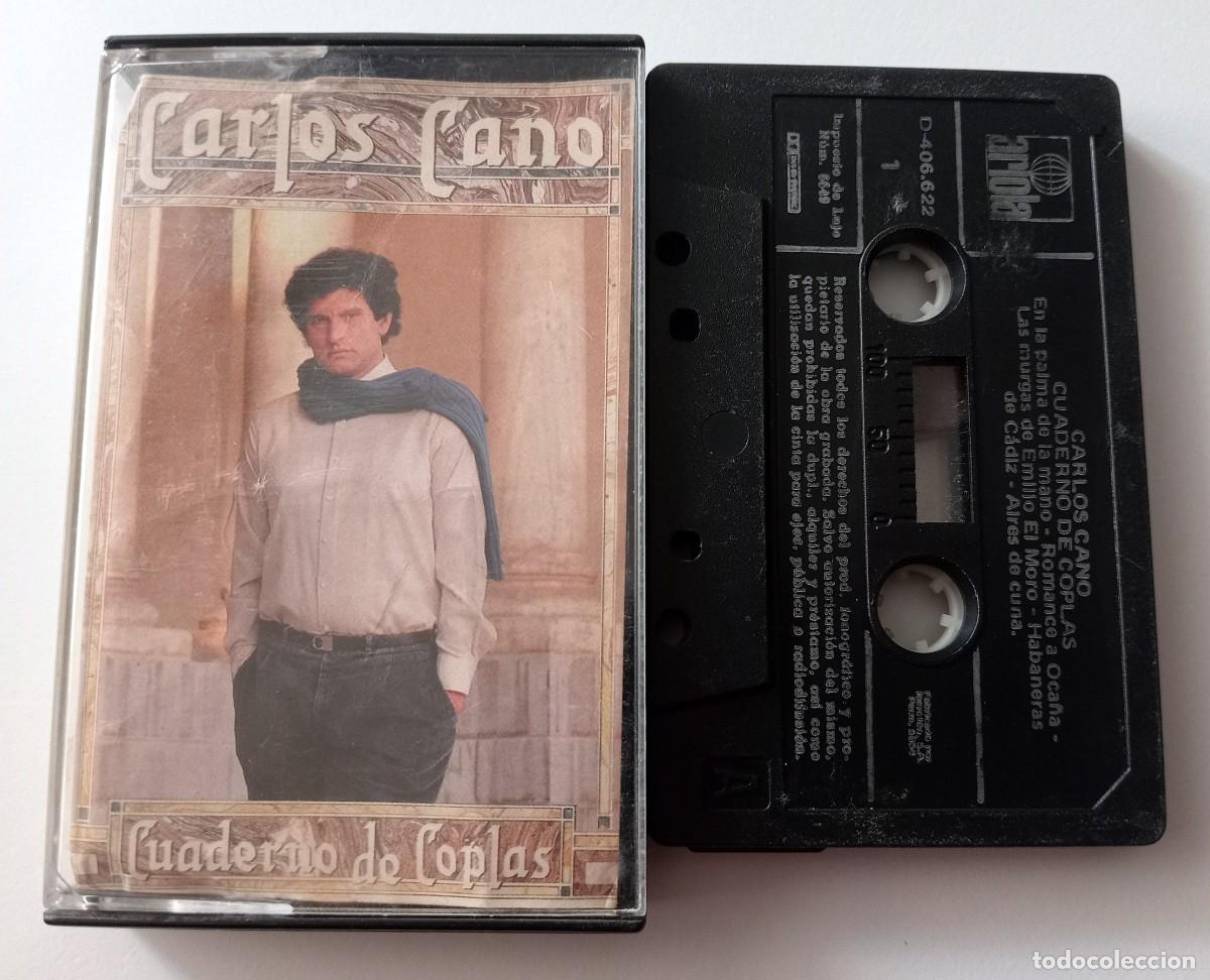 Casetes antiguos: CARLOS CANO - CUADERNO DE COPLAS - Foto 1