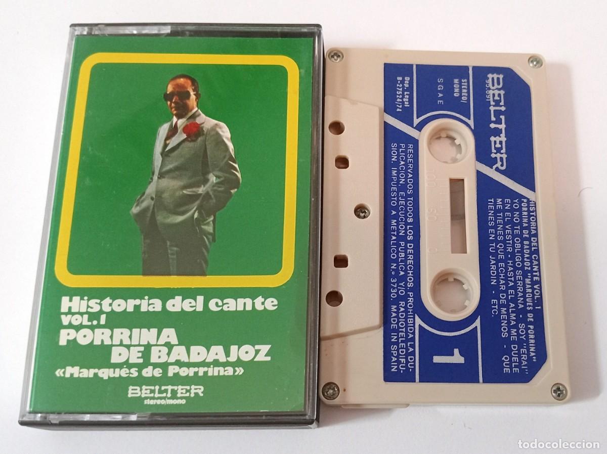 Casetes antiguos: CASSETTE PORRINA BADAJOZ - MARQUES DE PORRINA