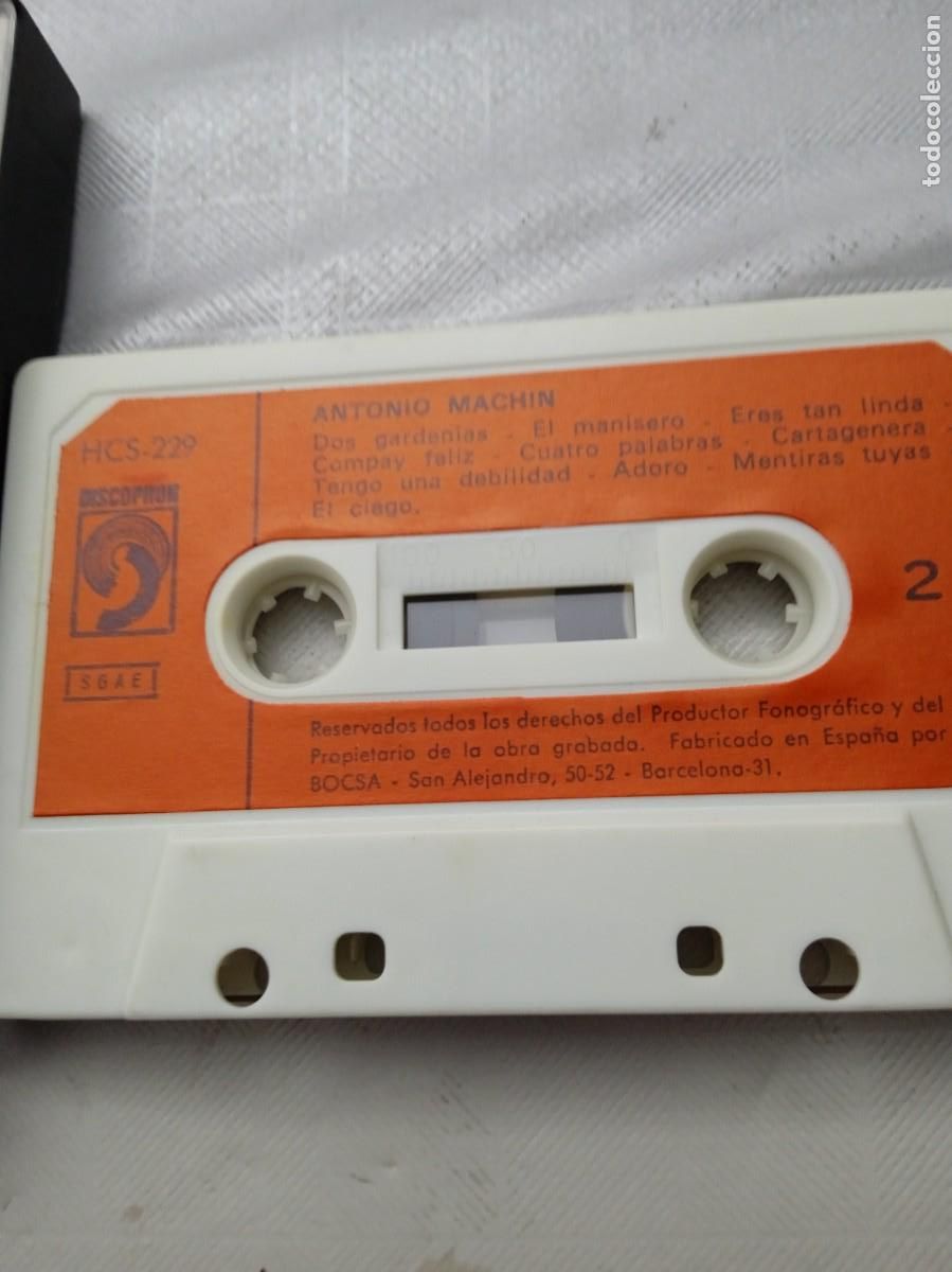 Casetes antiguos: ANTONIO MACHIN Machin - Foto 2