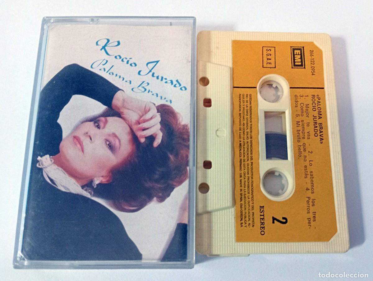 Casetes antiguos: CASSETTE ROCIO JURADO - PALOMA BRAVA - Foto 1