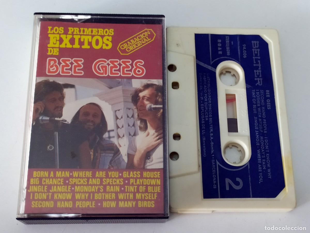 Casetes antiguos: CASSETTE BEE GEES - LOS PRIMEROS EXITOS - Foto 1