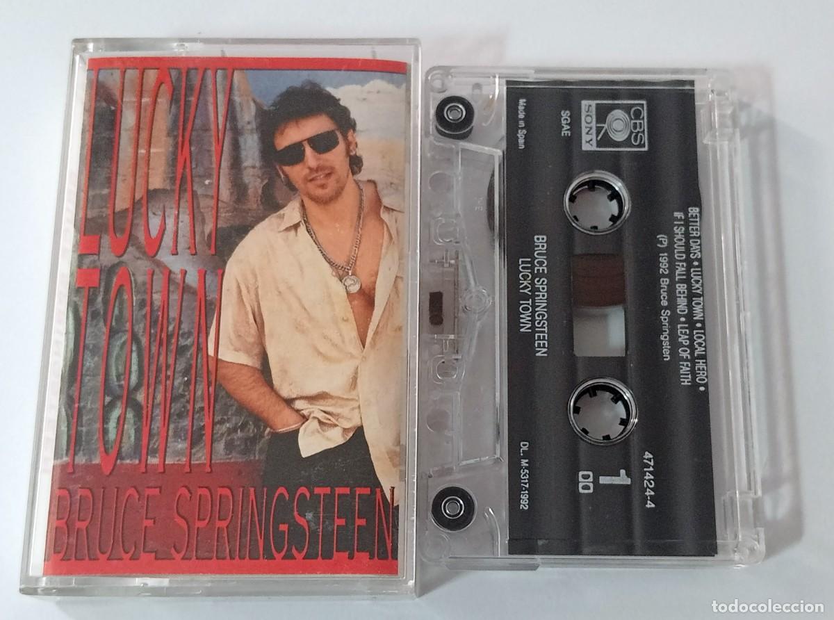 Casetes antiguos: CASSETTE BRUCE SPRINGSTEEN - LUCKY TOWN - Foto 1