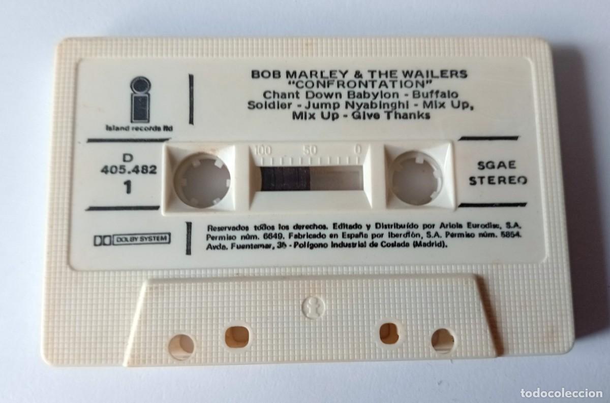 Casetes antiguos: CASSETTE BOB MARLEY - CONFRONTATION - Foto 1