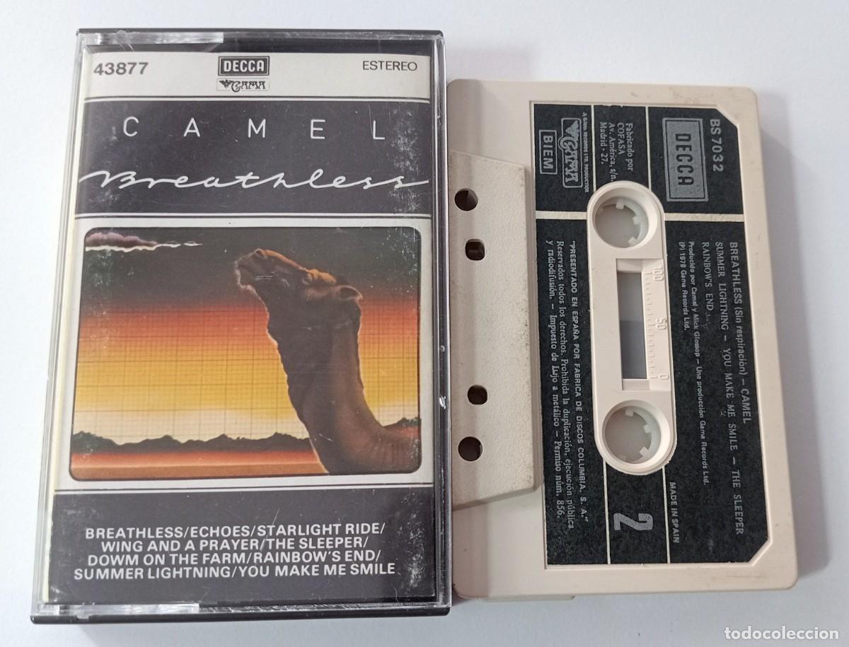 Casetes antiguos: CASSETTE CAMEL - BREATHLESS - Foto 1