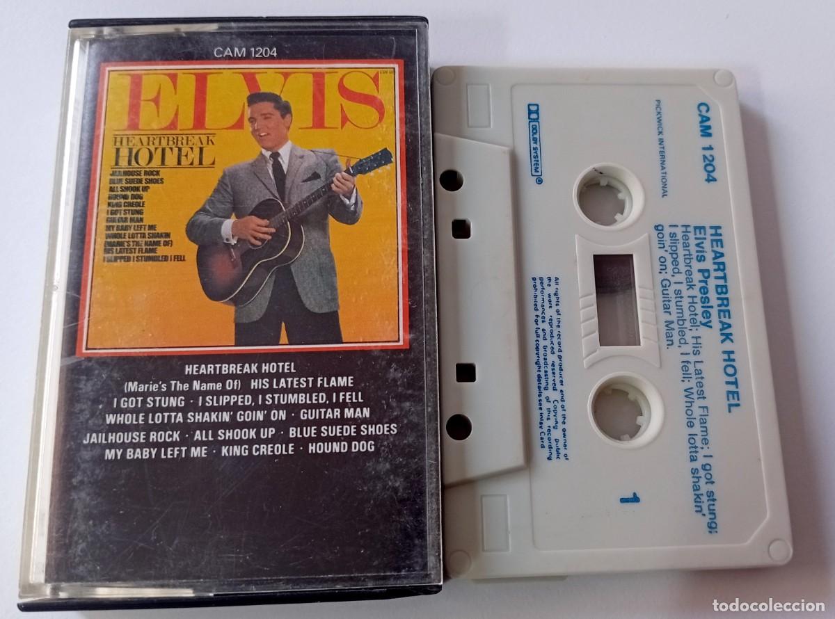 Casetes antiguos: ELVIS PRESLEY - HEARTBREAK HOTEL CASSETTE - Foto 1