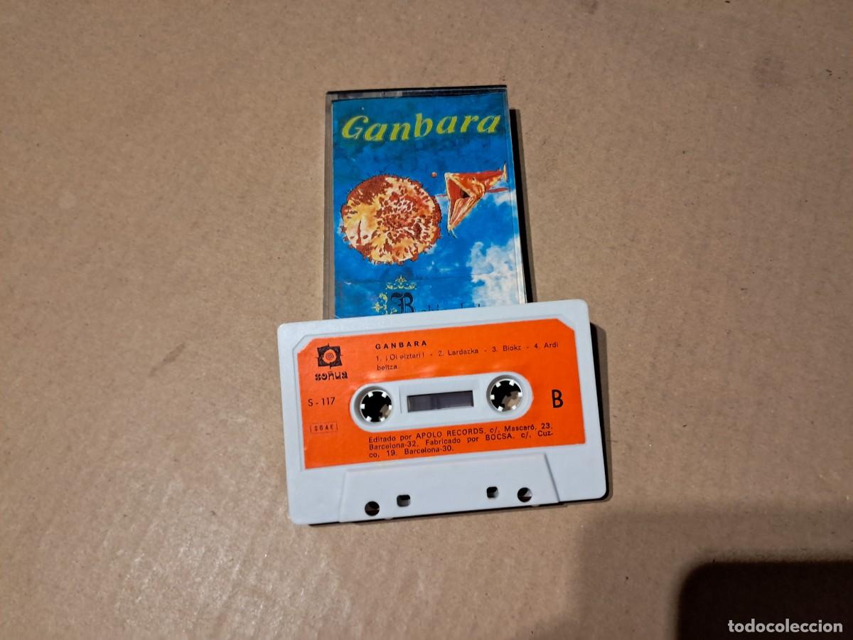 Casetes antiguos: GANBARA - BEHIN BATEAN CASETE 1982 - Foto 1