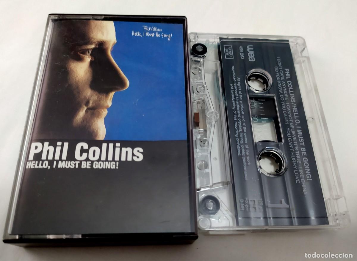 Casetes antiguos: CASSETTE PHIL COLLINS - HELLO, I MUST BE GOING - Foto 1