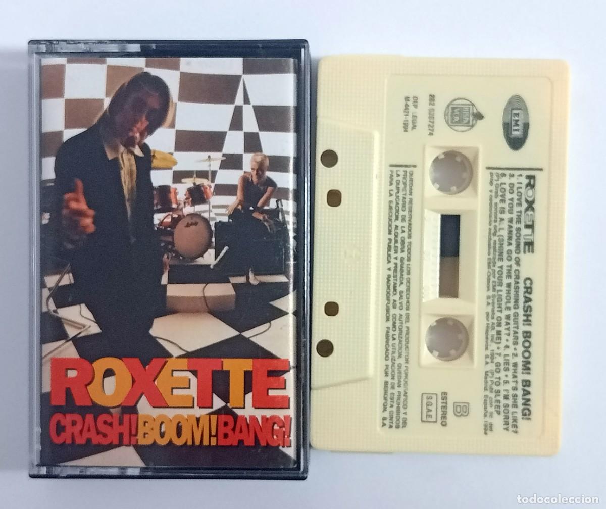 Casetes antiguos: CASSETTE ROXETTE - CRASH BOOM BANG! - Foto 1