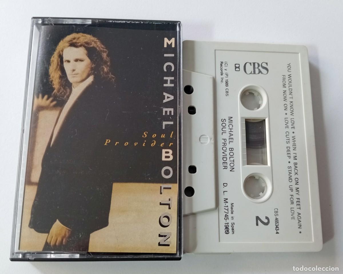 Casetes antiguos: CASSETTE MICHAEL BOLTON - SOUL PROVIDER - Foto 1
