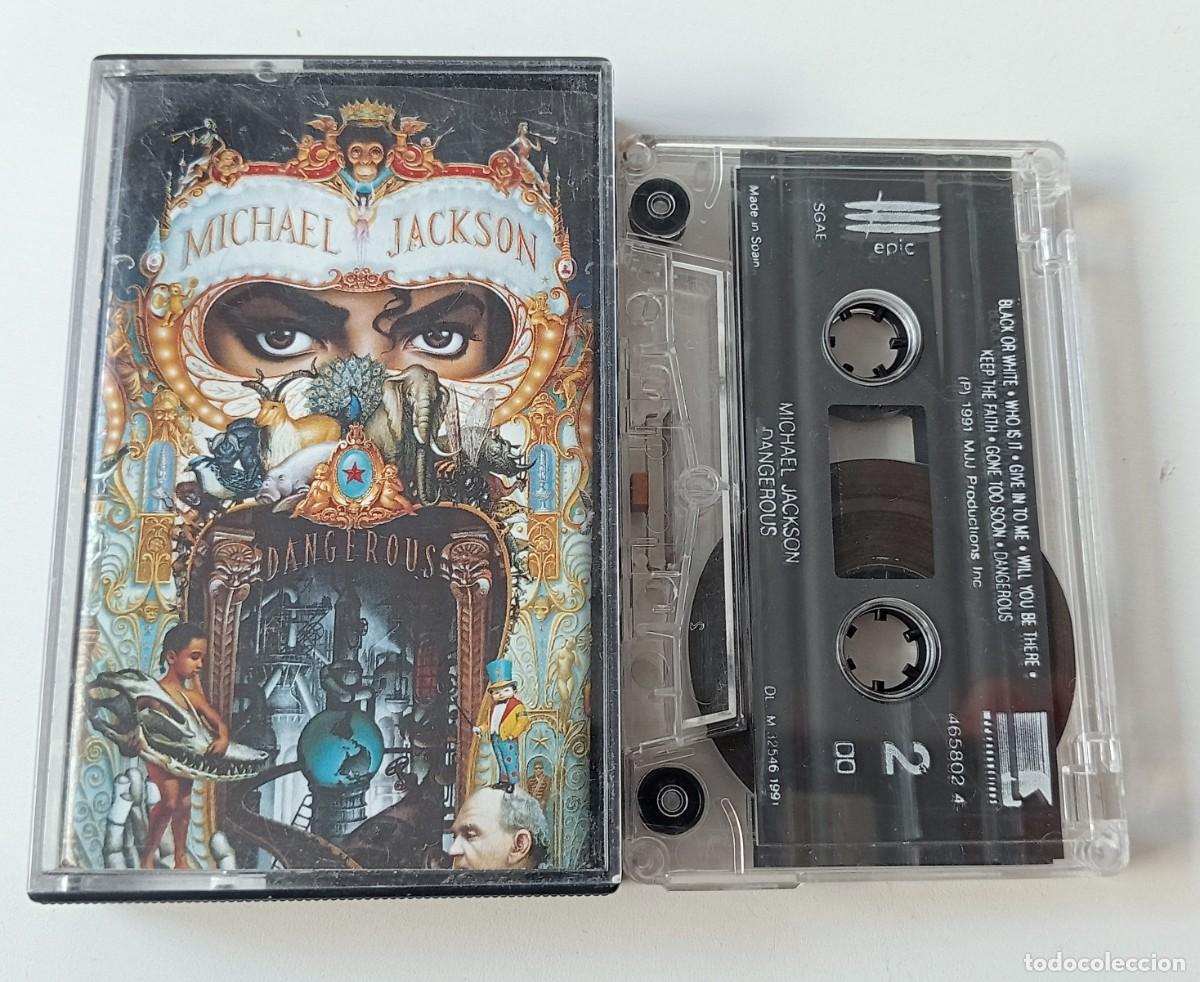 Casetes antiguos: CASSETTE MICHAEL JACKSON - DANGEROUS - Foto 1