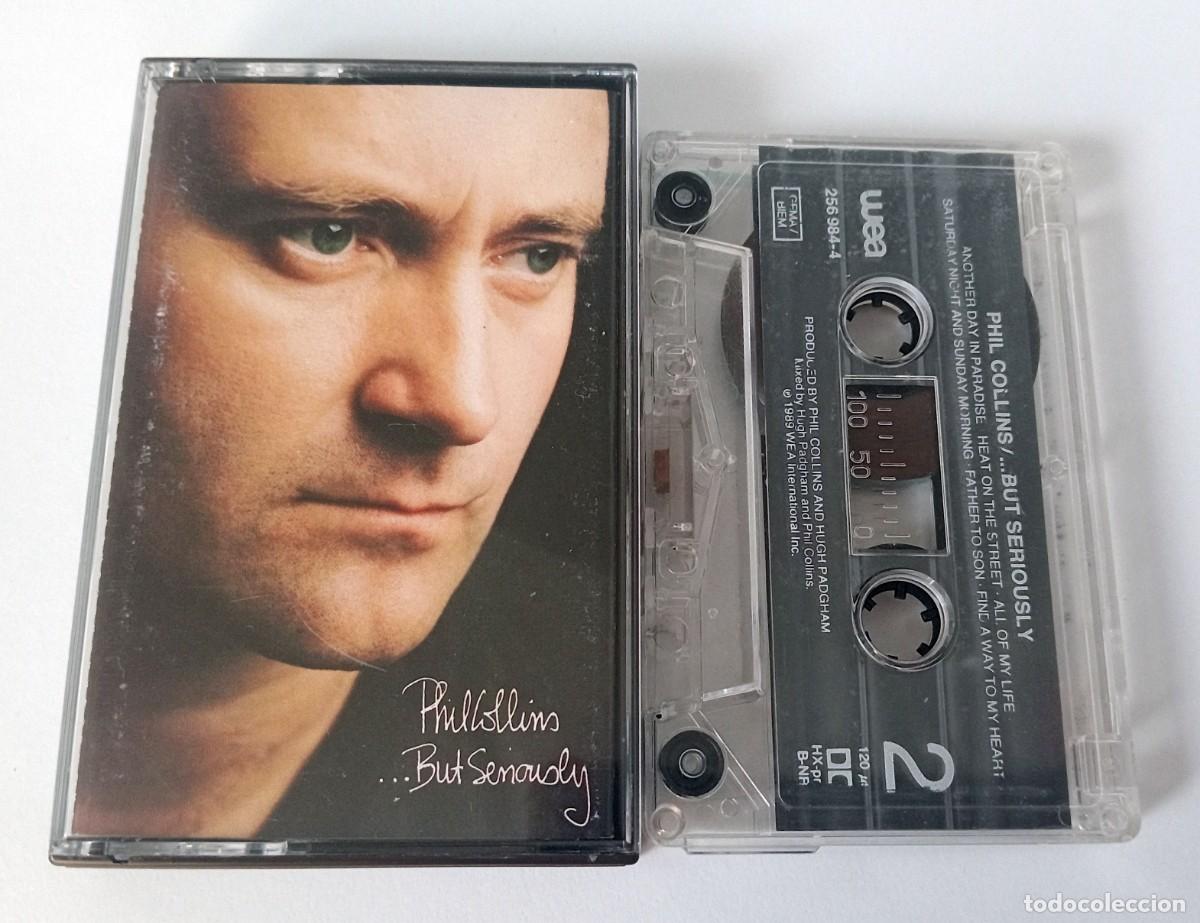 Casetes antiguos: CASSETTE PHIL COLLINS - ...BUT SERIOUSLY - Foto 1