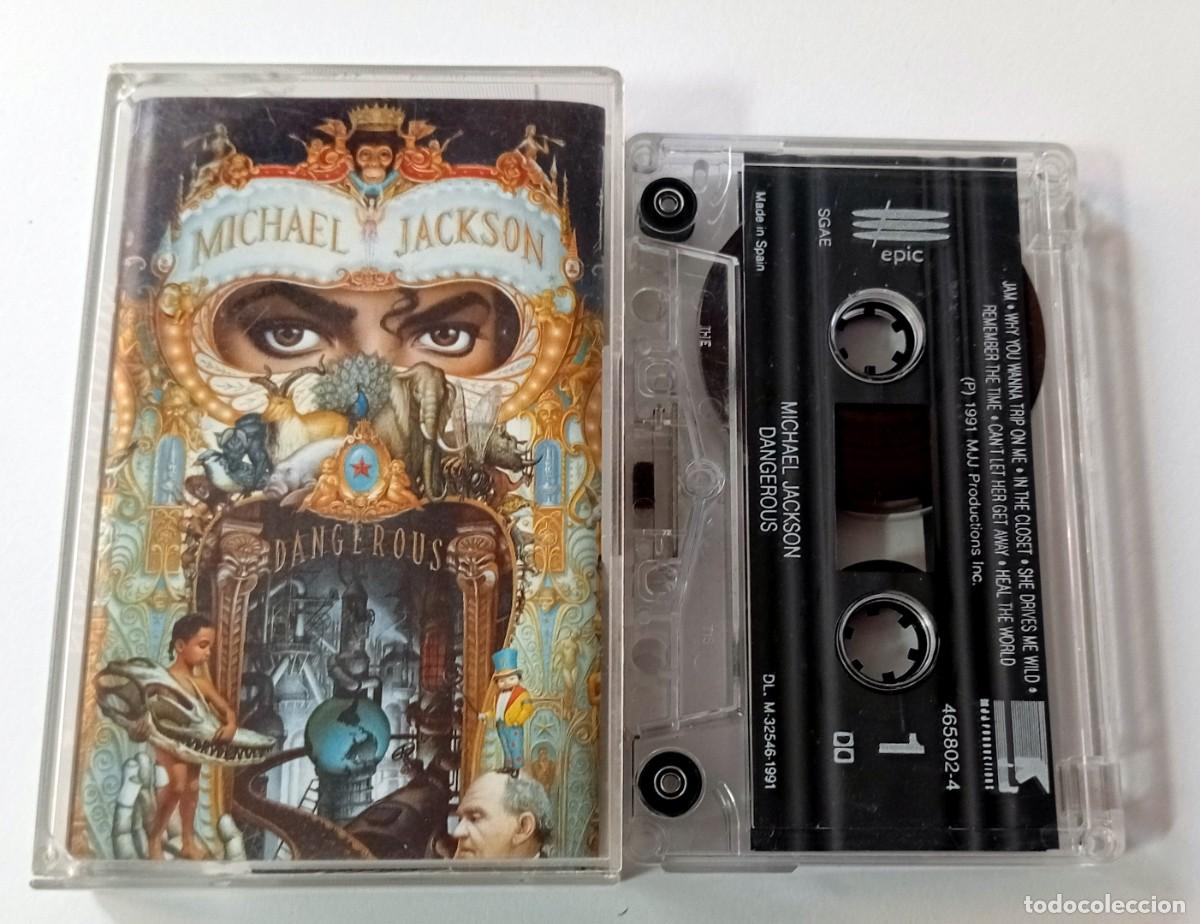 Casetes antiguos: CASSETTE MICHAEL JACKSON - DANGEROUS - Foto 1