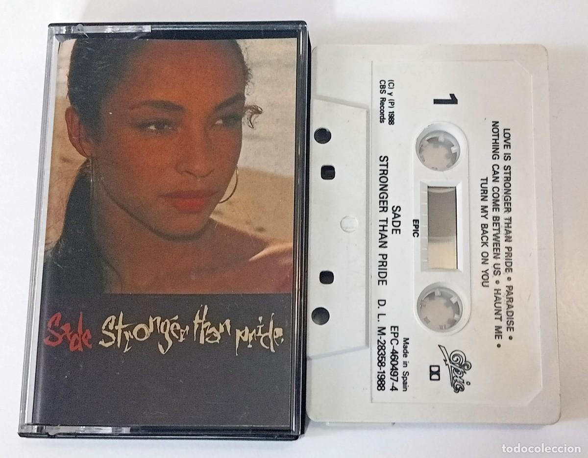 Casetes antiguos: CASSETTE SADE - STRONGER THAN PRIDE - Foto 1