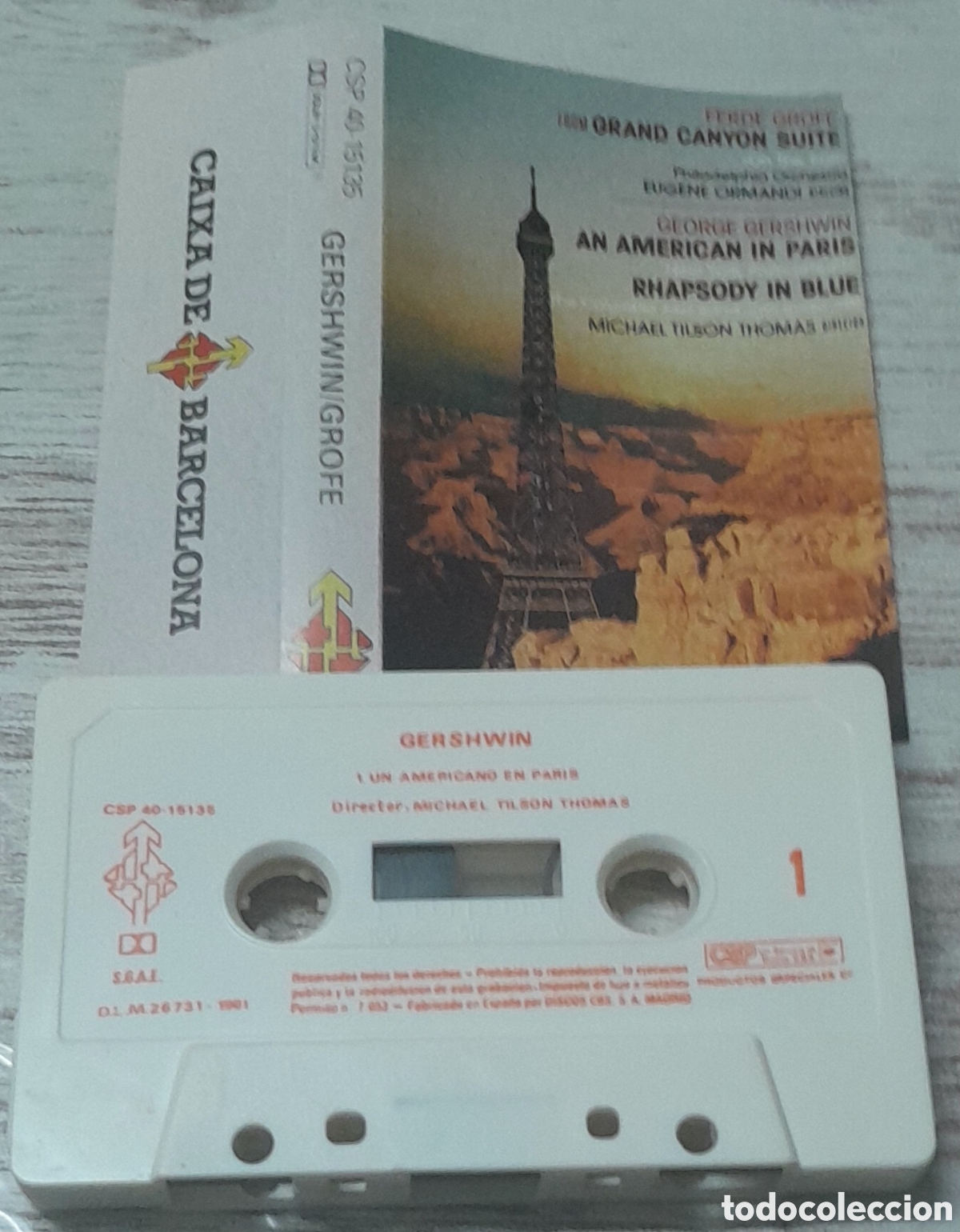 Casetes antiguos: FERDE GROFE - GEORGE GERSHWIN - Foto 1