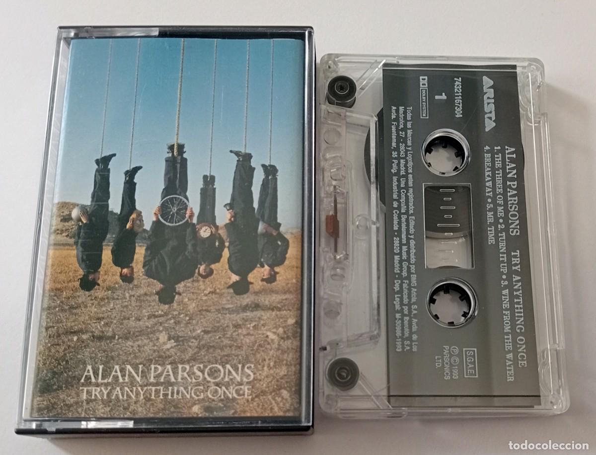 Casetes antiguos: CASSETTE ALAN PARSONS - TRY ANYTHING ONCE - Foto 1