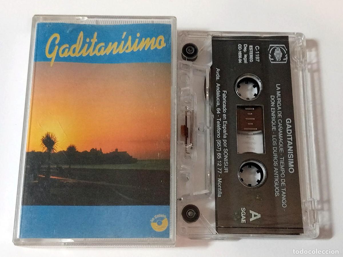 Casetes antiguos: CASSETTE CARNAVAL DE CADIZ - GADITAN&Iacute;SSIMO - Foto 1