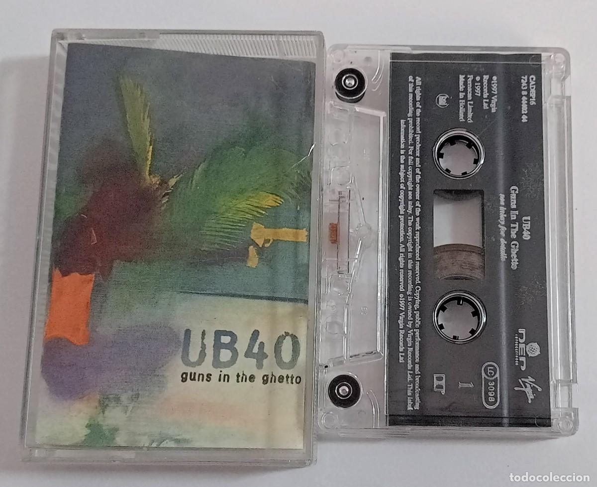 Casetes antiguos: CASSETTE UB40 - GUNS IN THE GHETTO - Foto 1