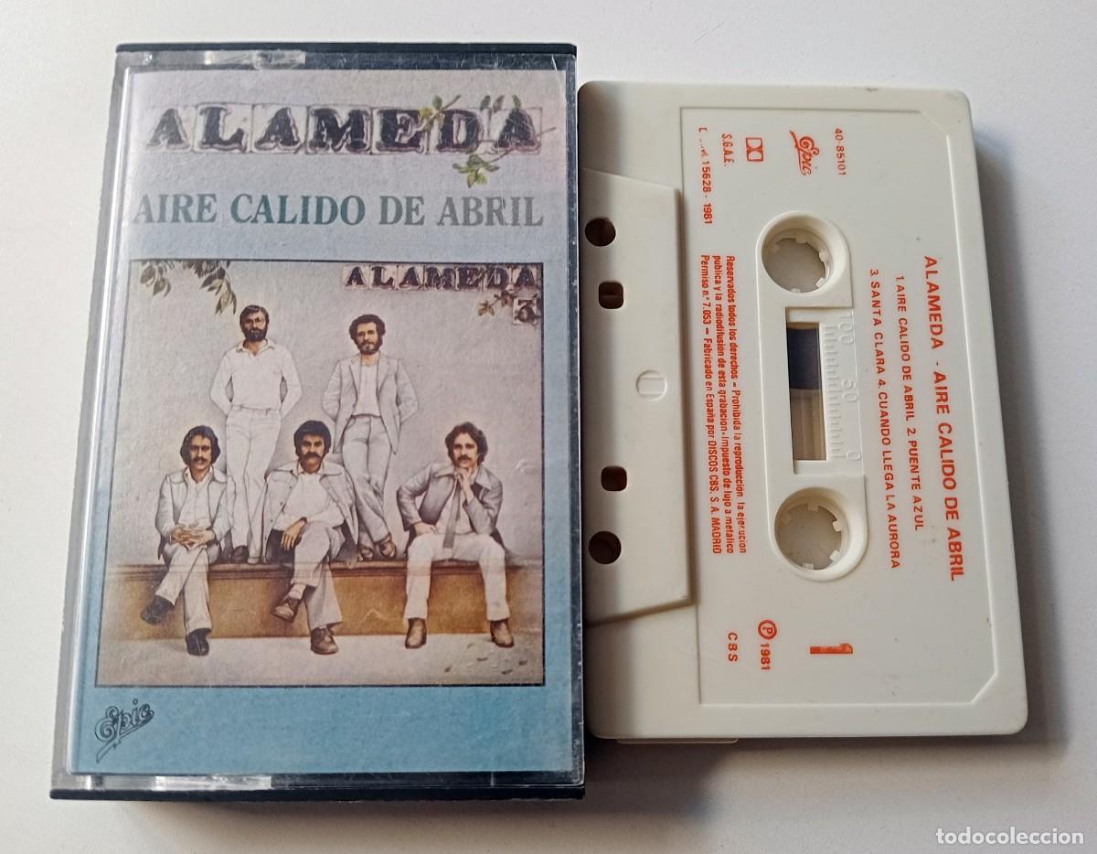 Casetes antiguos: CASSETTE ALAMEDA - AIRE C&Aacute;LIDO DE ABRIL - Foto 1
