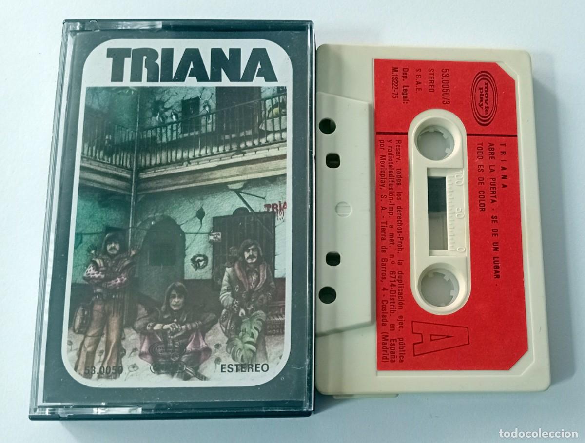 Casetes antiguos: CASSETTE TRIANA - EL PATIO - Foto 1