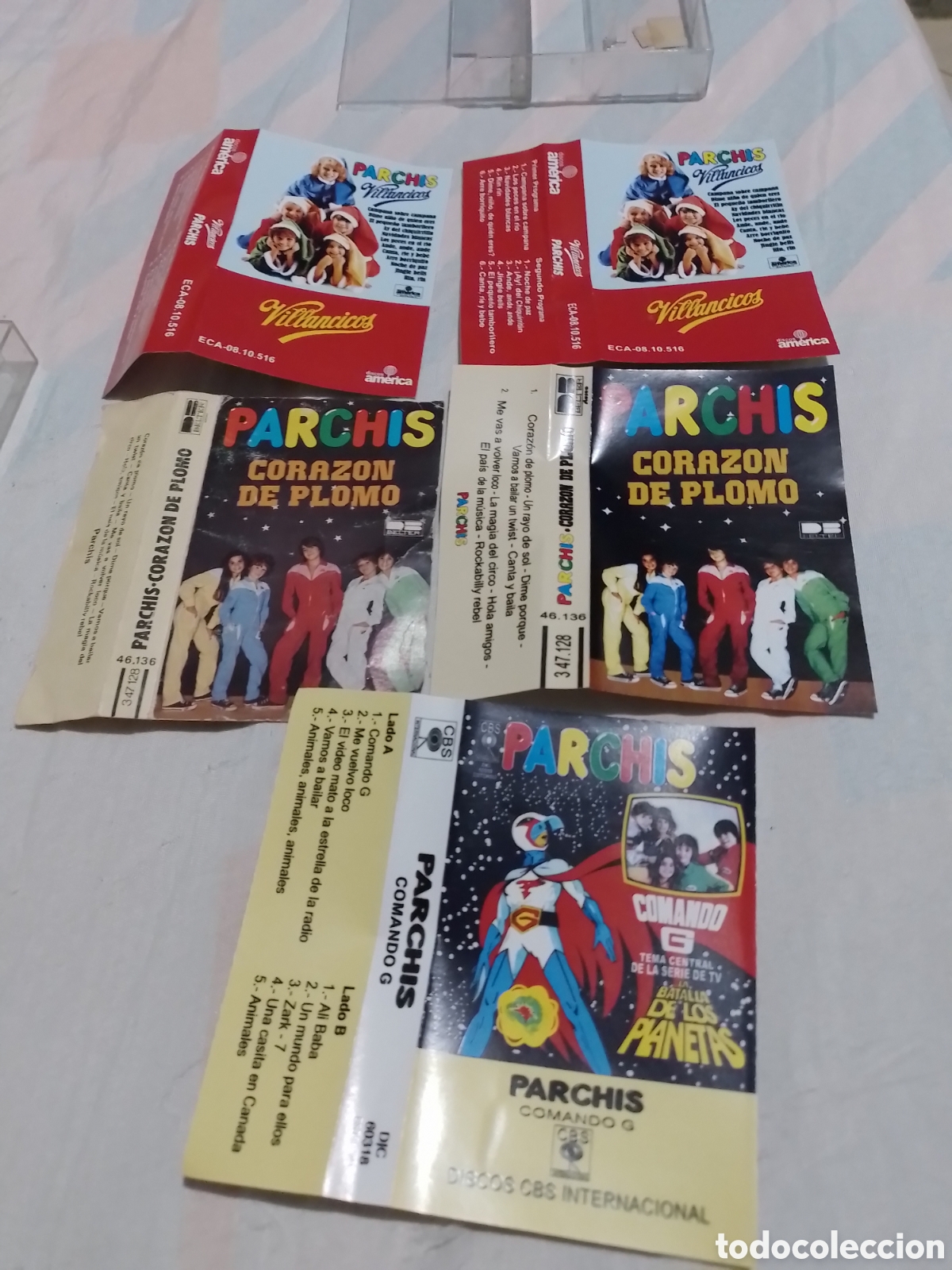 Casetes antiguos: Parchis Cassette Lote de 5 - Foto 3