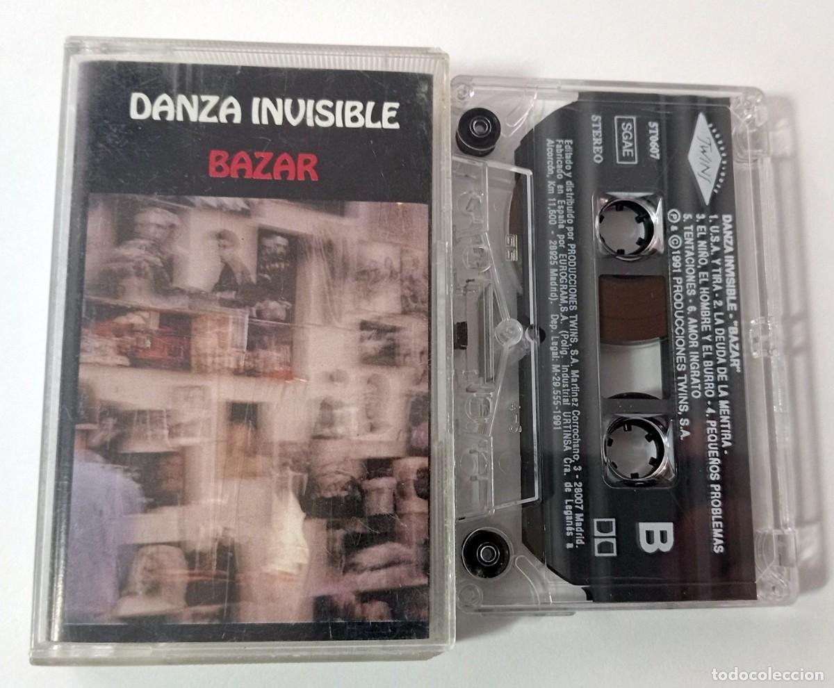 Casetes antiguos: CASSETTE DANZA INVISIBLE - BAZAR - Foto 1