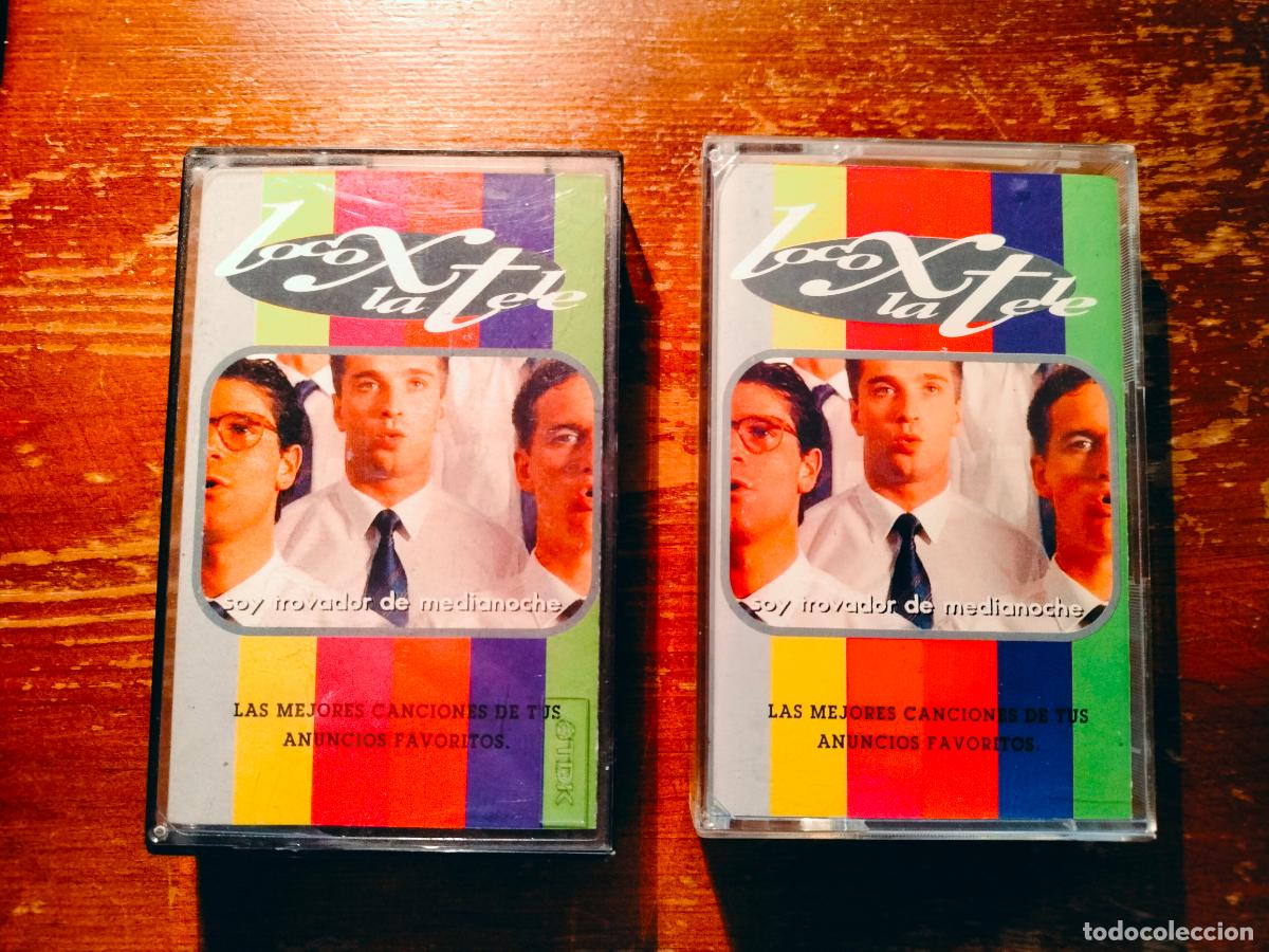 Casetes antiguos: ANTIGUA CASETE CASSETTE LOCOS POR LA TELE 1 Y 2 BUEN ESTADO