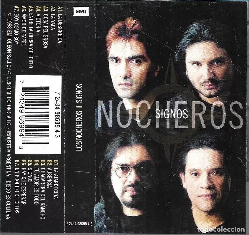 Alte Kassetten: Los Nocheros Signos 1998 Cassette Argentina Folklore Chamame Zamba Baladas
