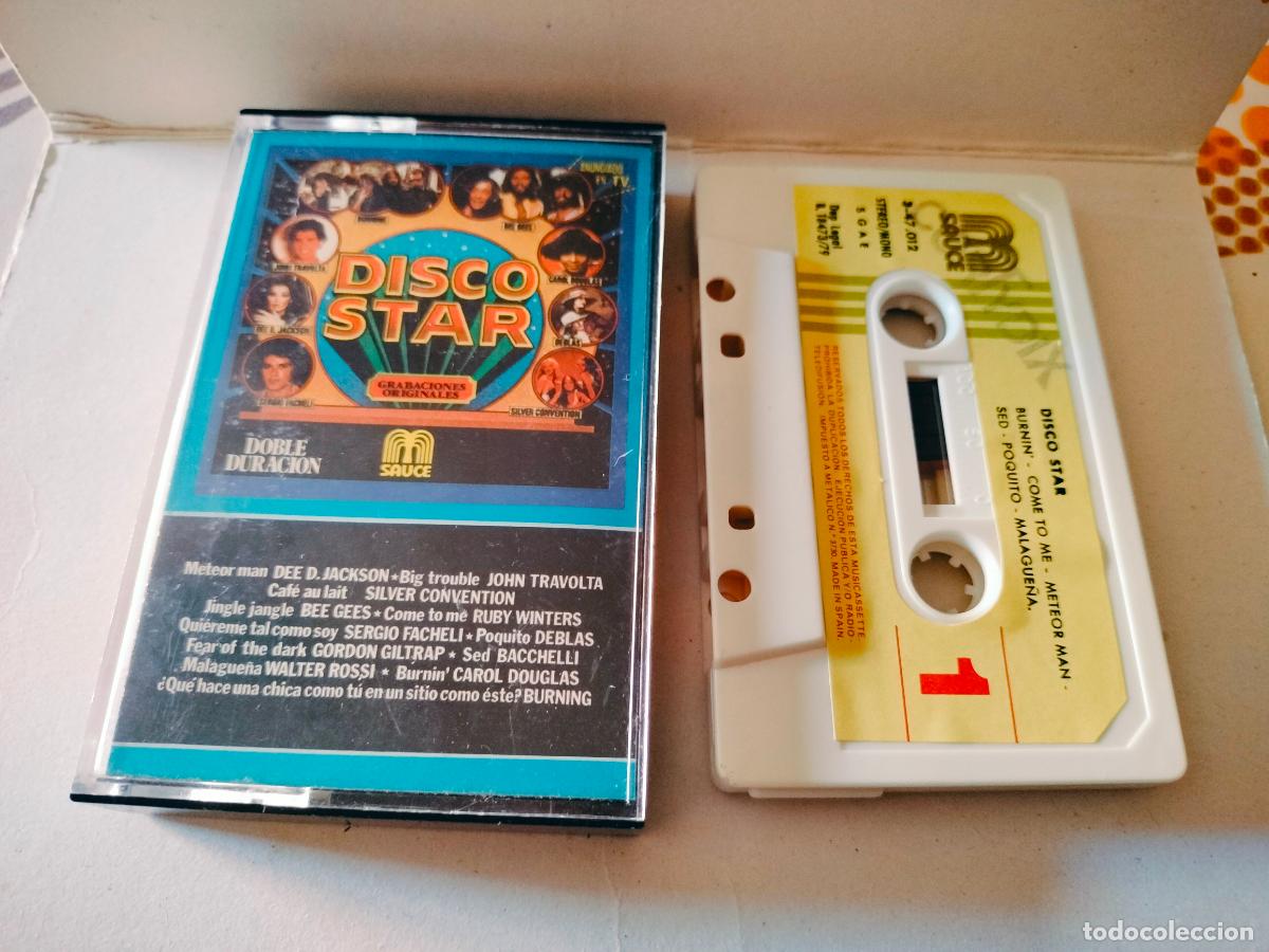 Casetes antiguos: ANTIGUA CASETE CASSETTE DISCO STAR BUEN ESTADO