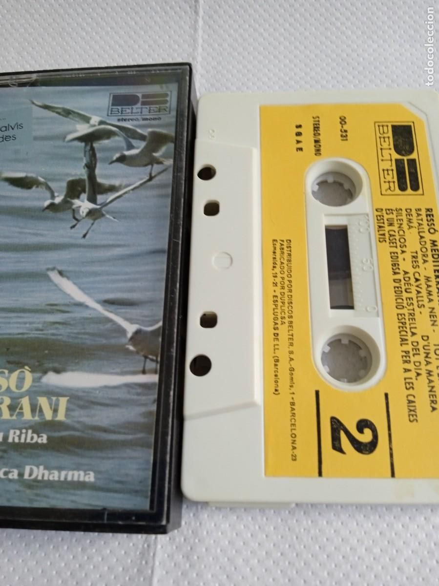 Casetes antiguos: RESS&Ograve; MEDITERRANI Cinta a casete - Foto 2