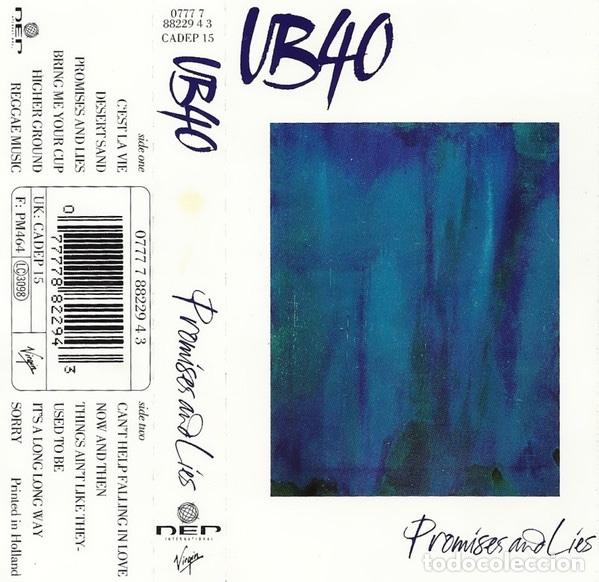 Casetes antiguos: UB40 -Promises And Lies- - Foto 2