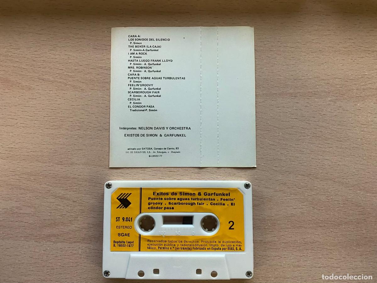 Casetes antiguos: Nelson Davis y Orchestra -&Eacute;xitos de Simon & Garfunkel- - Foto 2
