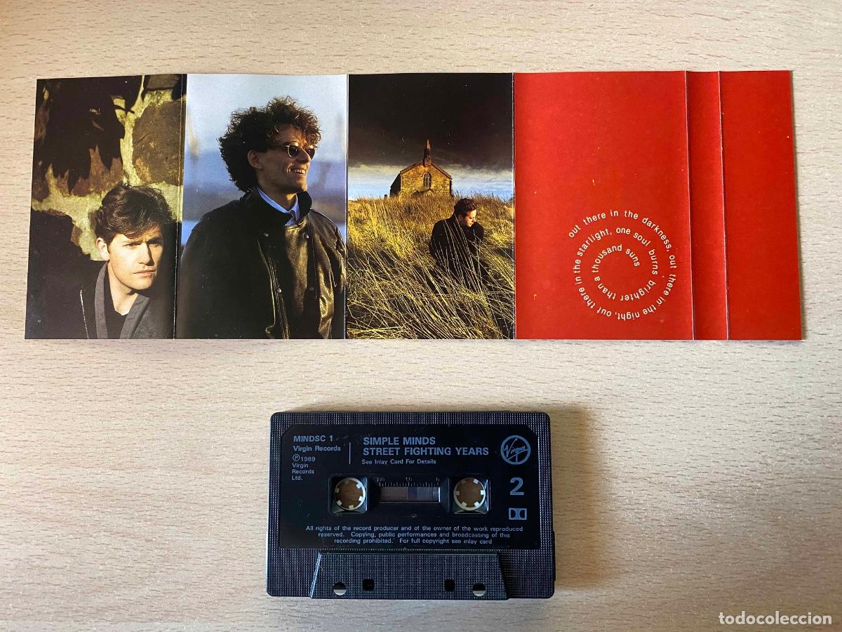 Casetes antiguos: Simple Minds -Street Fighting Years- - Foto 2