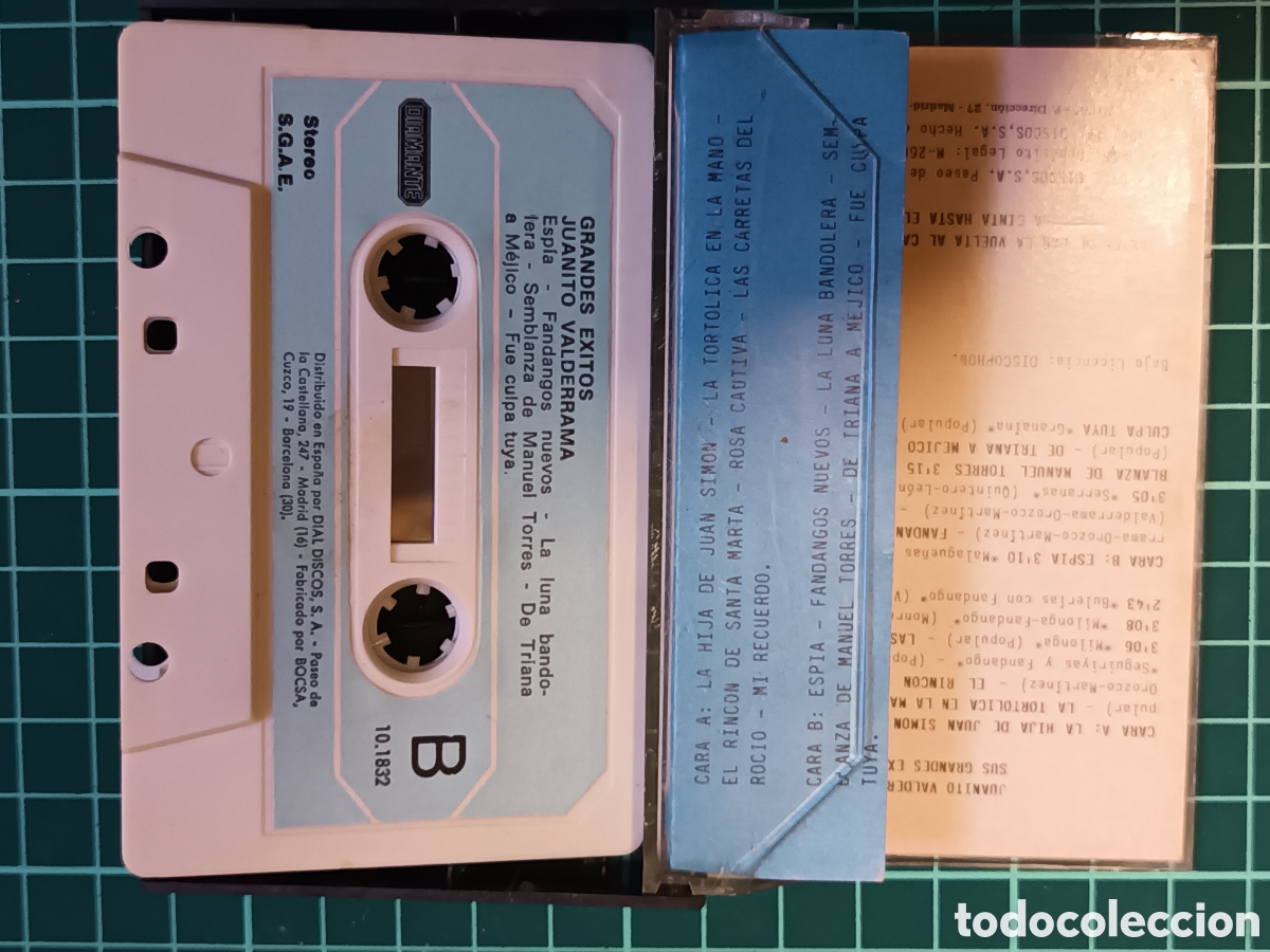 Casetes antiguos: Juanito valderrama cassete - Foto 2