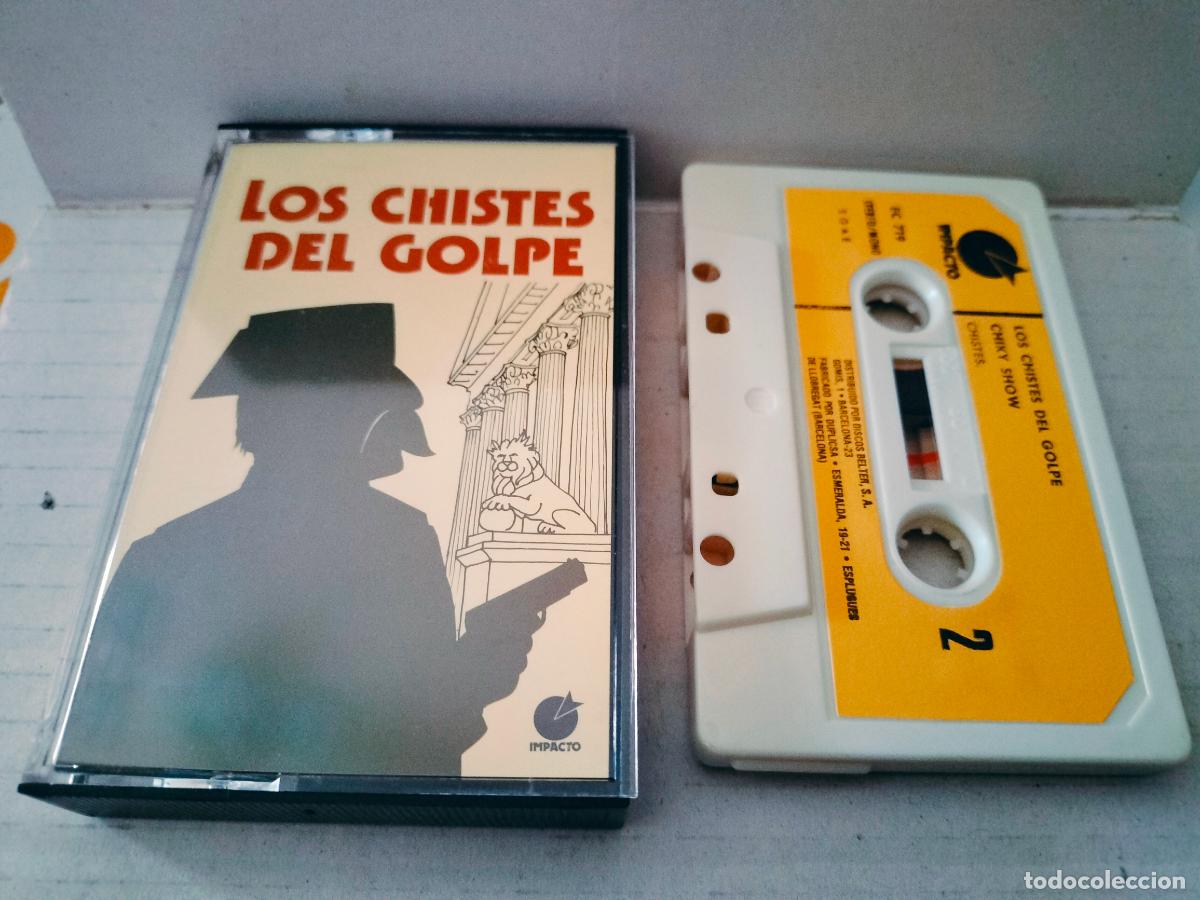 Cassette antiche: ANTIGUA CASETE CASSETTE LOS CHISTES DEL GOLPE BUEN ESTADO