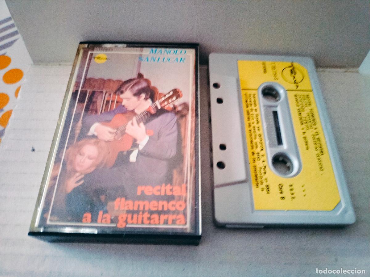 Casetes antiguos: ANTIGUA CASETE CASSETTE MANOLO SAN LUCAR RECITAL FLAMENCO BUEN ESTADO