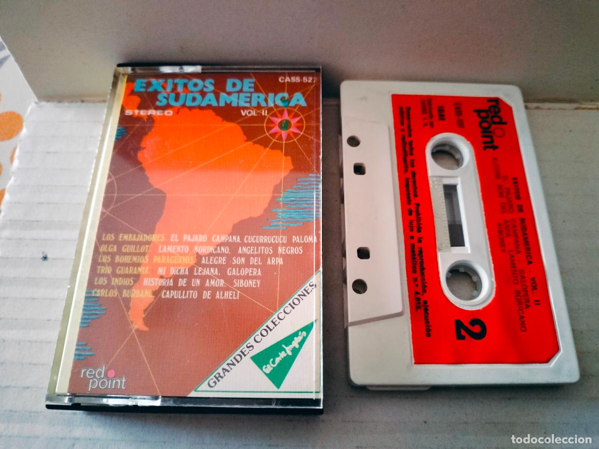 Cassette antiche: ANTIGUA CASETE CASSETTE EXITOS DE SUDAMERICA VOL.2 BUEN ESTADO