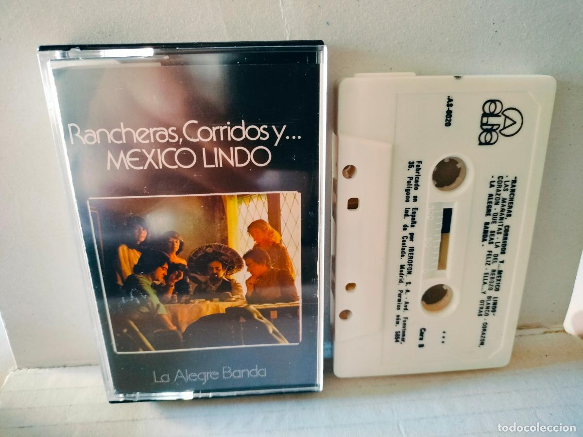 Casetes antiguos: ANTIGUA CASETE CASSETTE RANCHERAS,CORRIDOS Y MEXICO LINDO BUEN ESTADO