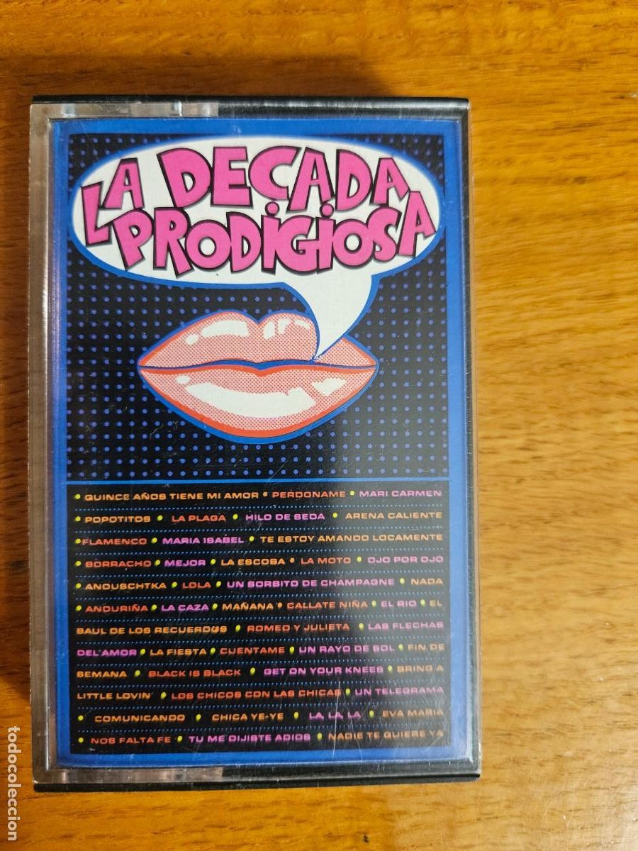 Casetes antiguos: LA D&Eacute;CADA PRODIGIOSA - Ed Hispavox 1985 - Foto 1