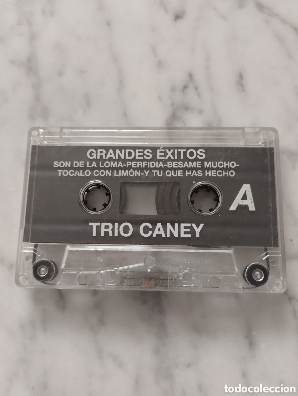 Casetes antiguos: Trio caney Grandes Exitos ( Firmado). - Foto 2