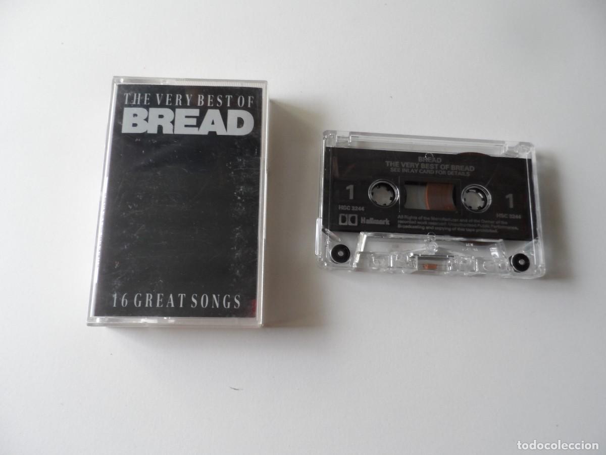 Casetes antiguos: CASSETE ORIGINAL BREAD -THE VERY BEST - Foto 1