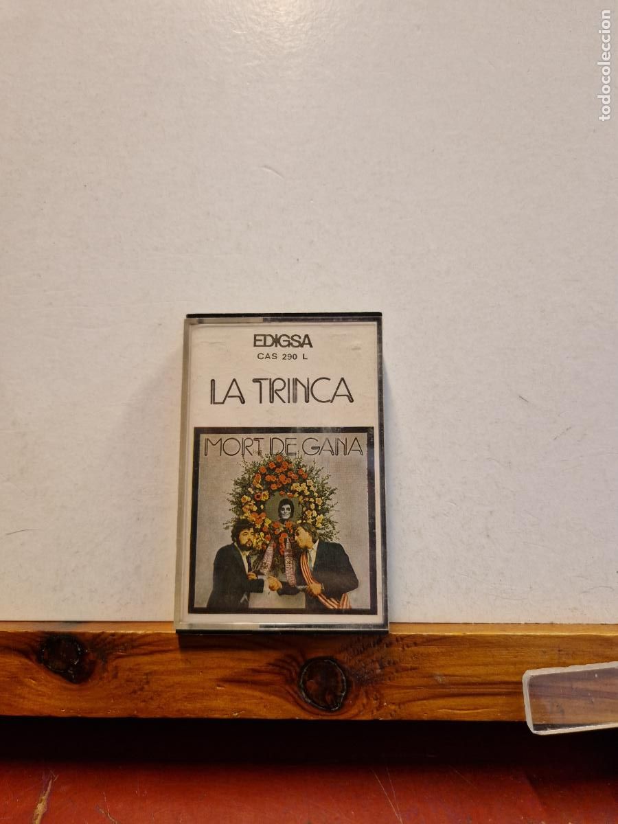 Casetes antiguos: CASETE. LA TRINCA. MORT DE GANA. - Foto 1