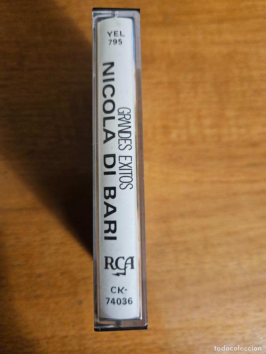 Casetes antiguos: NICOLA DI BARI - Grandes &Eacute;xitos - Ed 1989 - Foto 3
