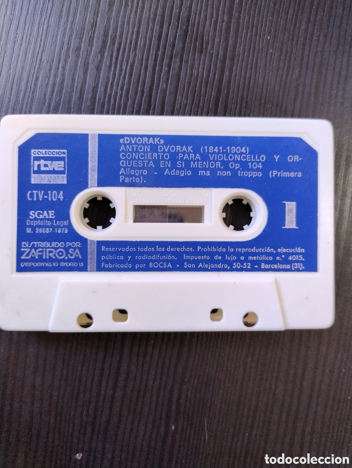 Casetes antiguos: Cassettes Anton Dvorak - Foto 1