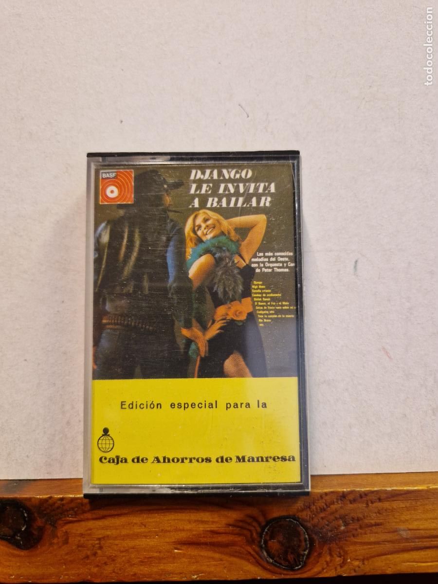 Casetes antiguos: CASETE. DJANGO. LE INVITARIA A BAILAR - Foto 1