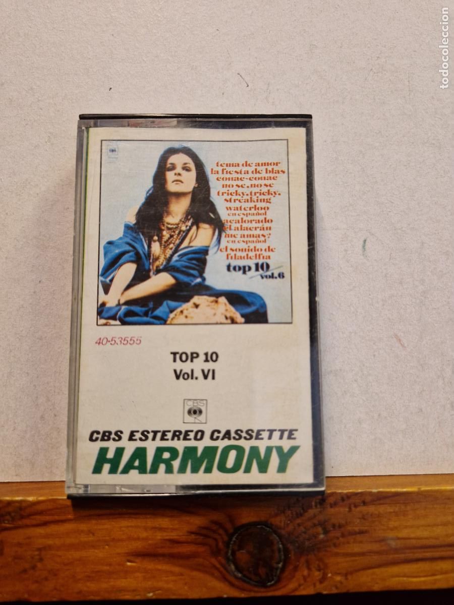 Casetes antiguos: CASETE. CBS. ESTEREO CASSETTE HARMONY - Foto 1