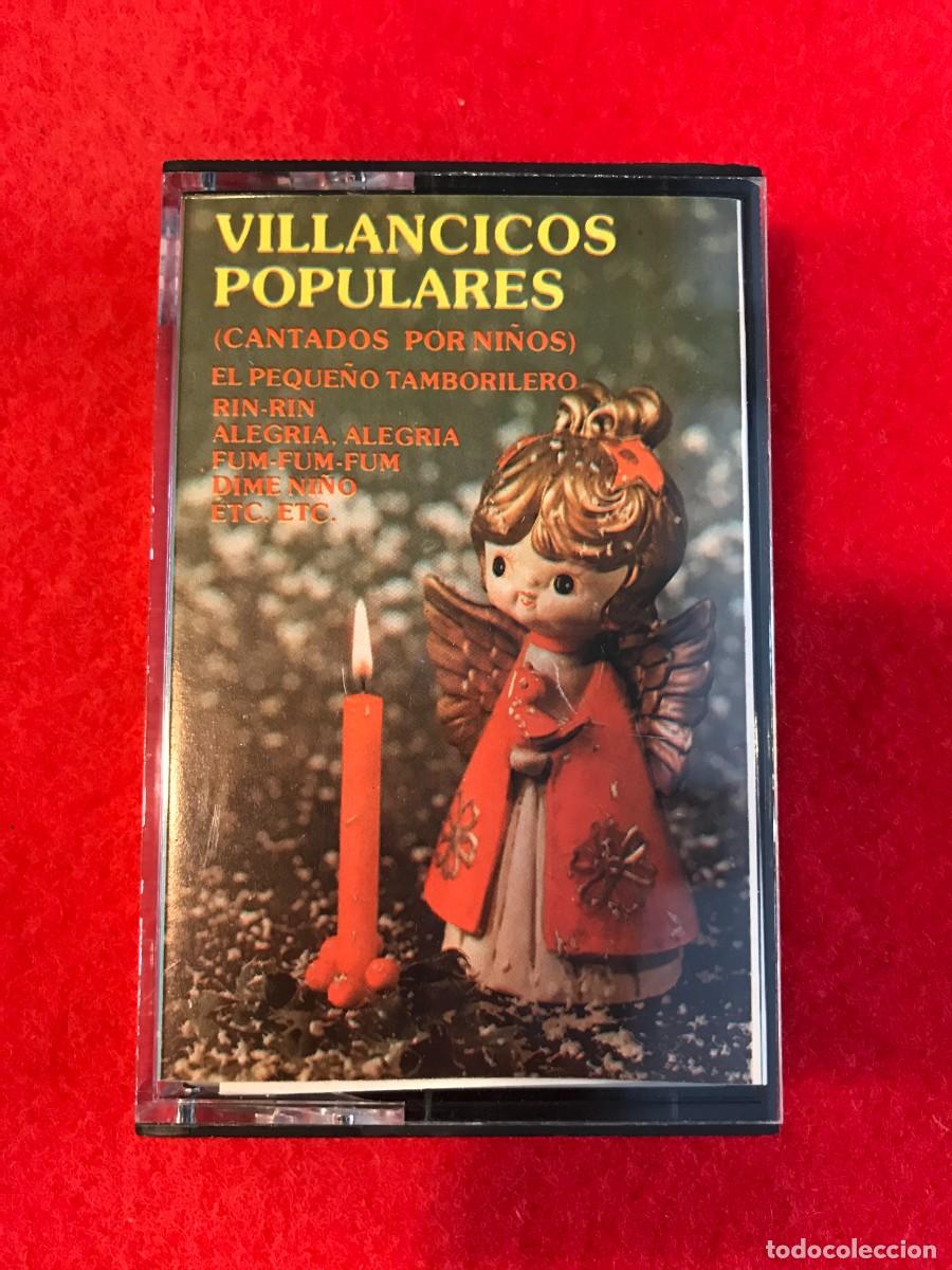 Casetes antiguos: CASETE-CASETTE. VILLANCICOS POPULARES CANTADOS POR NI&Ntilde;OS. 1971
